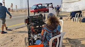 צילומי נטפליקס בתמנע, צילום: ליטל שמואלי